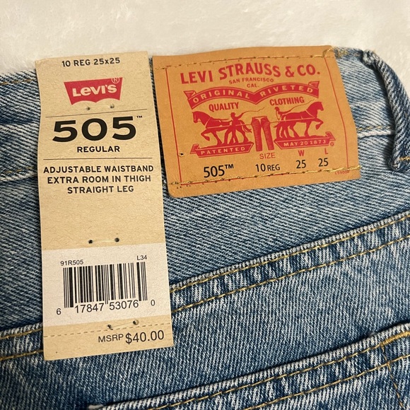 Levi’s 505 Vintage Straight Leg - Picture 4 of 8